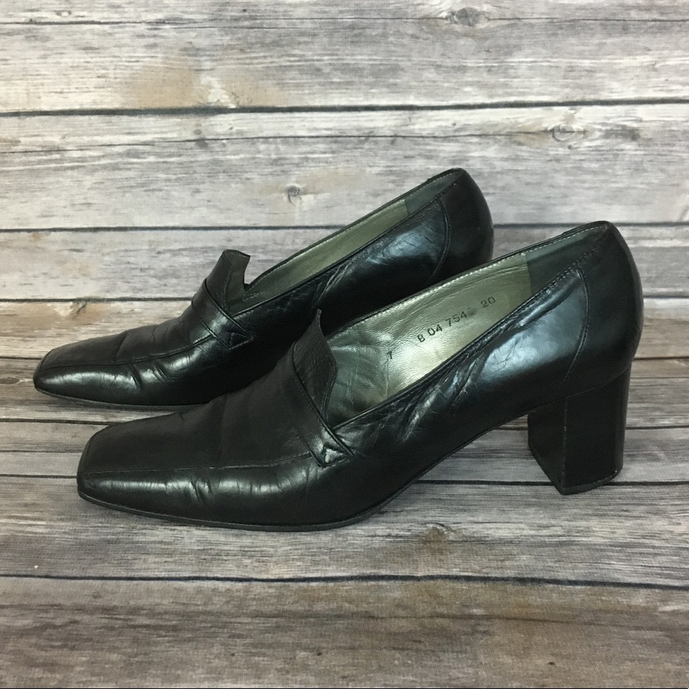 Robert Clergerie Block Heel Loafers